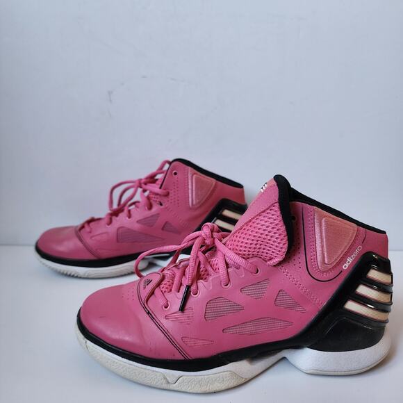 Adidas Adizero Tennis Shoes Mens Size 6 Pink Sprint Web Sneakers - Picture 3 of 11